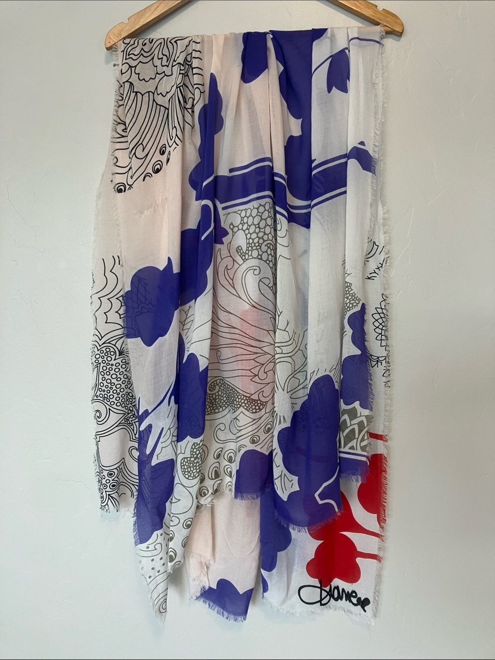 Diane Von Furstenberg scarf